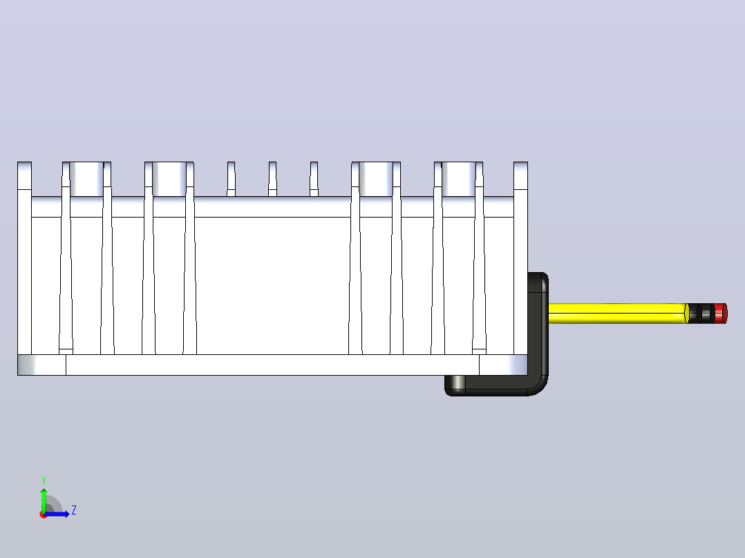 12V24V至5V20A100WDCDC变换器降压变压器降压调节器左视图