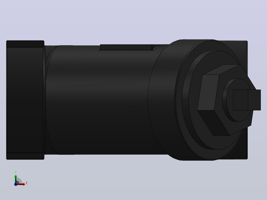 Y型过滤器，管道过滤器FNW-FNW559J前视图