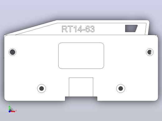 RT14-63熔断器-底座三维模型202011前视缩略图