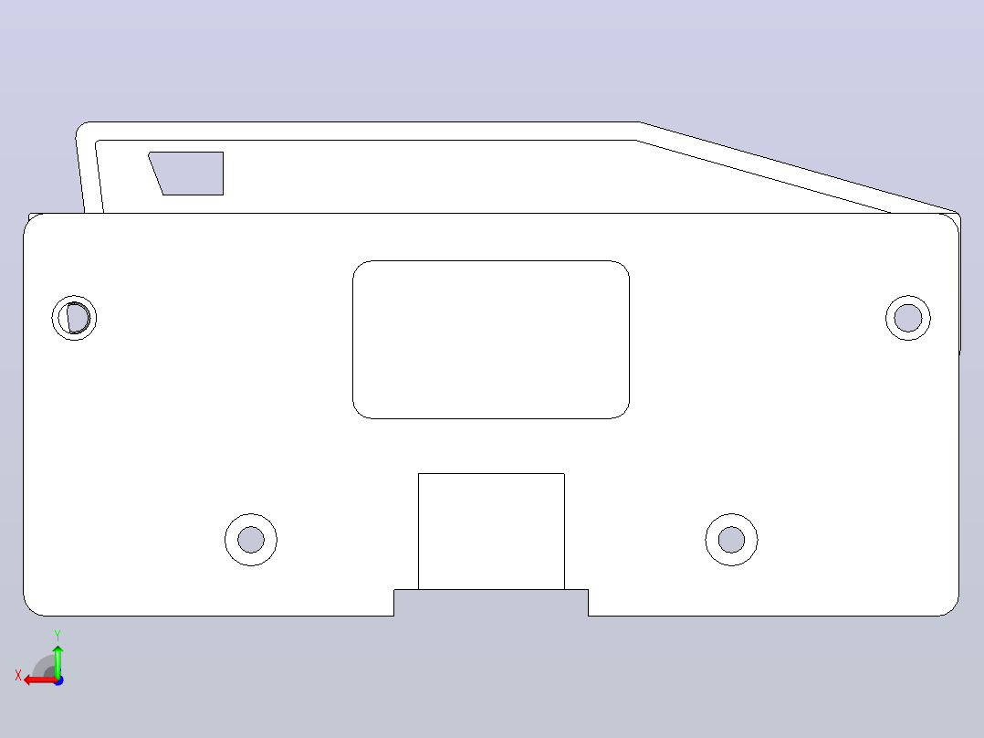 RT14-63熔断器-底座三维模型202011后视图