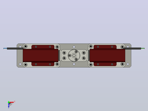 带上部载荷应用的悬臂应变仪V2.0，带双应变仪Alfa GL-50俯视缩略图