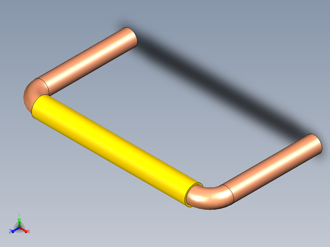 插头连接器Wirebridge_7.0xD0.6mm主视图