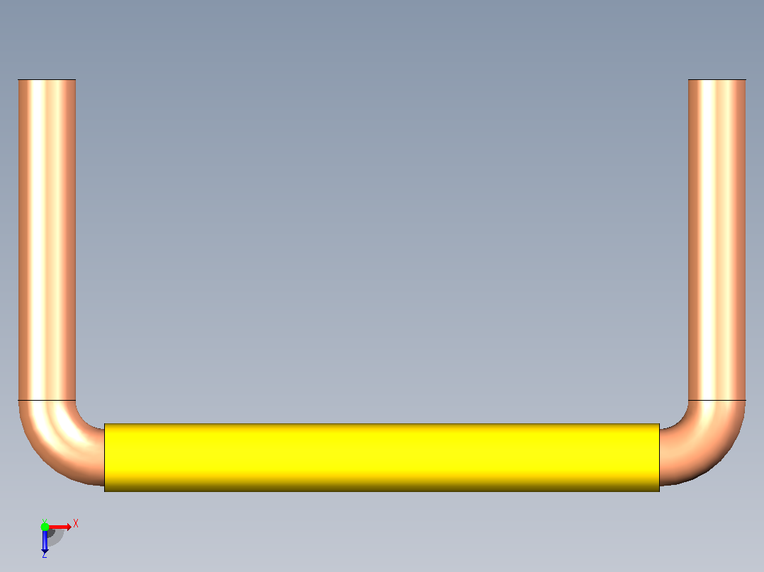 插头连接器Wirebridge_7.0xD0.6mm俯视图