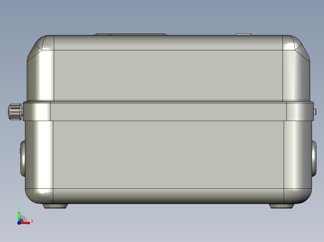 QC36-4T电磁起动器三维模型202204前视图