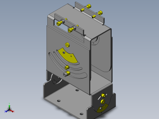 轴倾斜验证夹具