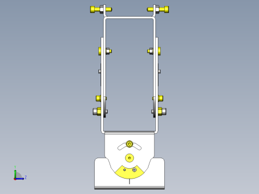 轴倾斜验证夹具左视缩略图