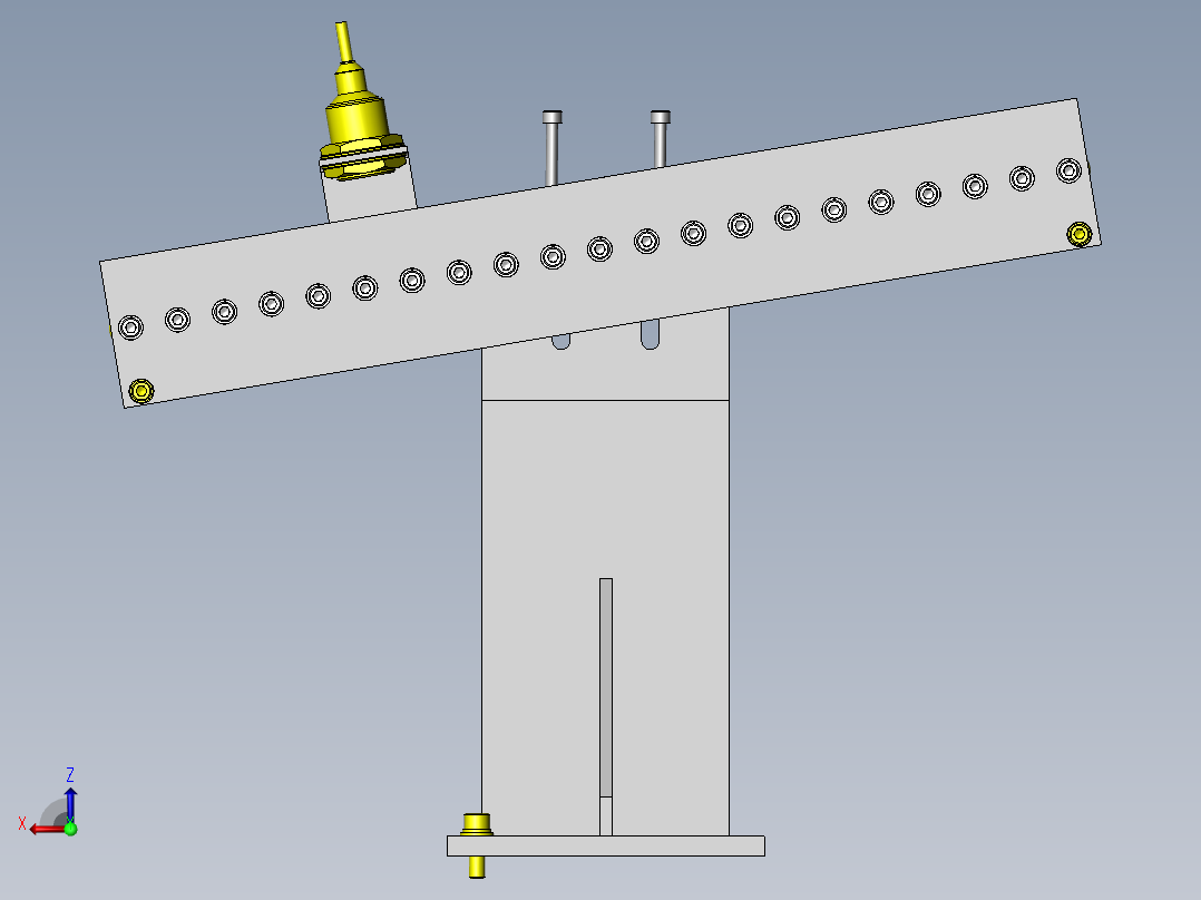 自动集中搬运后视图