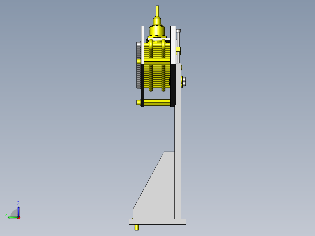 自动集中搬运左视图