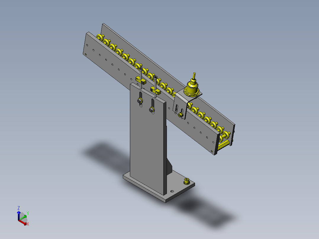 自动集中搬运正等轴测图