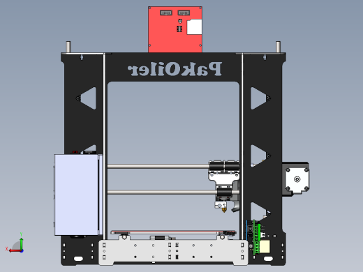 PakOiler 3d打印机结构模型sw19后视缩略图