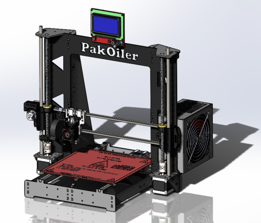 PakOiler 3d打印机结构模型sw19缩略图