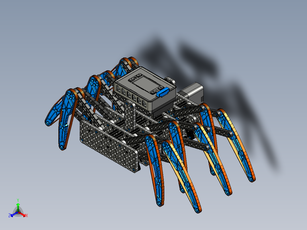 多足爬行机器人玩具