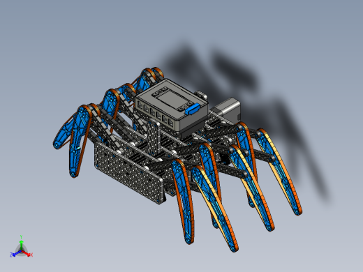 多足爬行机器人玩具