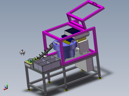 汽车厂螺母预装机