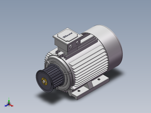 solidworks 皮带运输机正等轴测缩略图