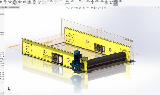 solidworks 皮带运输机缩略图