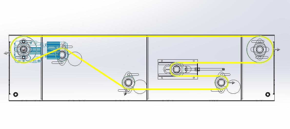 solidworks 皮带运输机