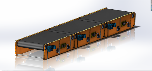 solidworks 皮带运输机缩略图