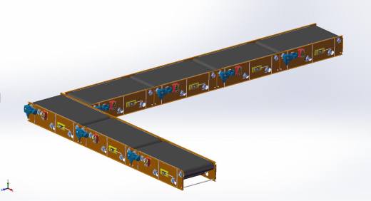 solidworks 皮带运输机缩略图
