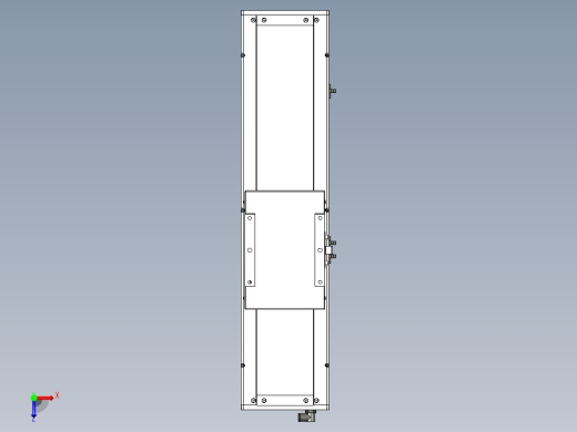 Toyo东佑达直线模组-ECH17-300-M-400W+煞車俯视缩略图