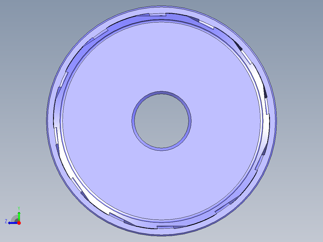 分度盘数控加工工艺及程序编制（全部结清）右视图