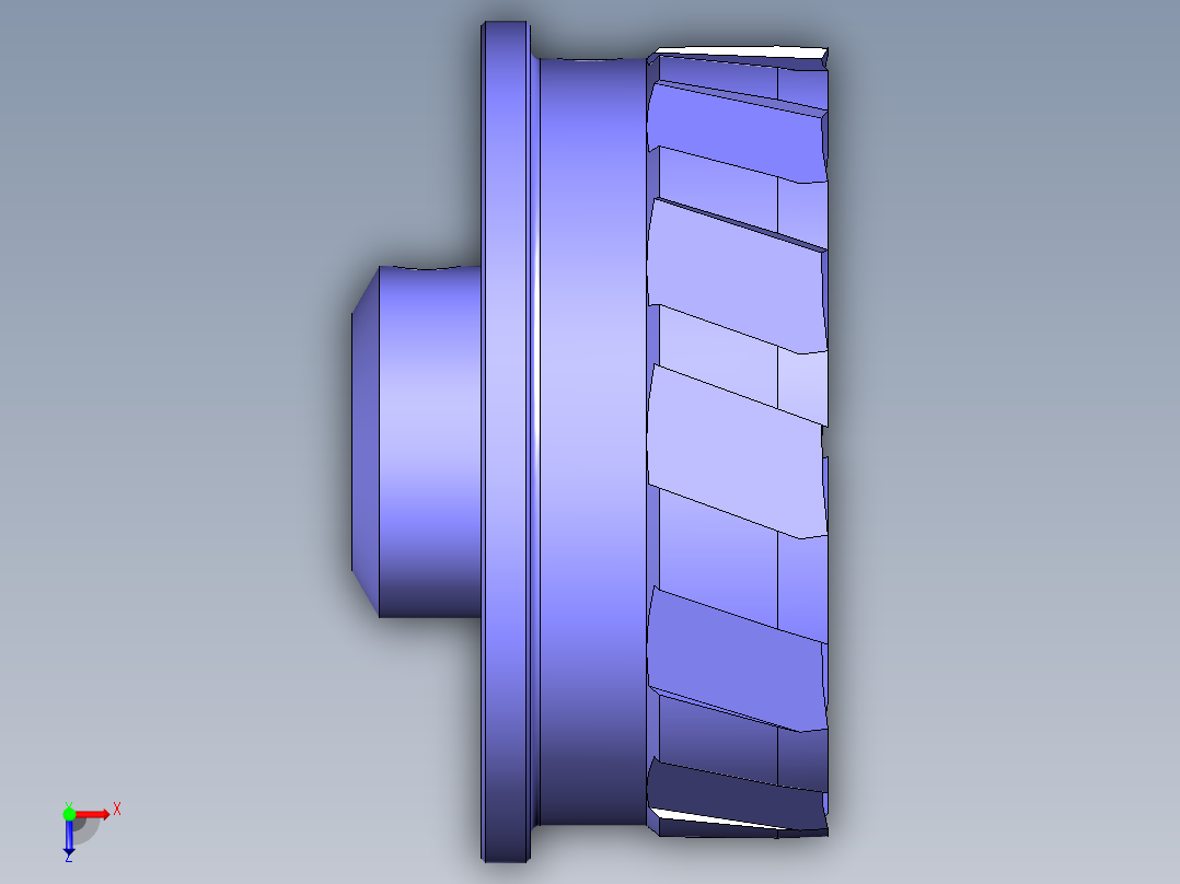 分度盘数控加工工艺及程序编制（全部结清）俯视图