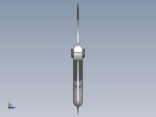 游戏战斧斧头模型左视缩略图