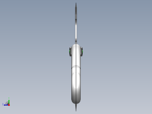 游戏战斧斧头模型右视缩略图