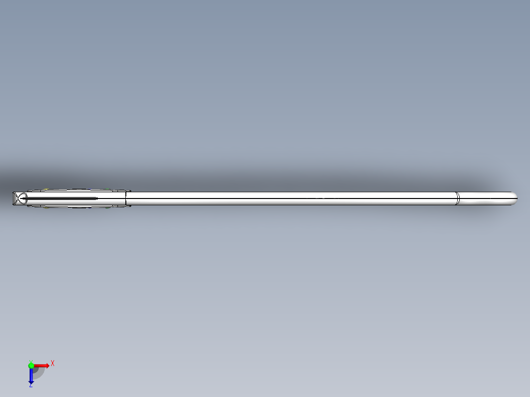 游戏战斧斧头模型俯视图