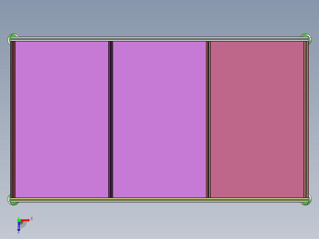 新能源电机轴承轴套压装线俯视图
