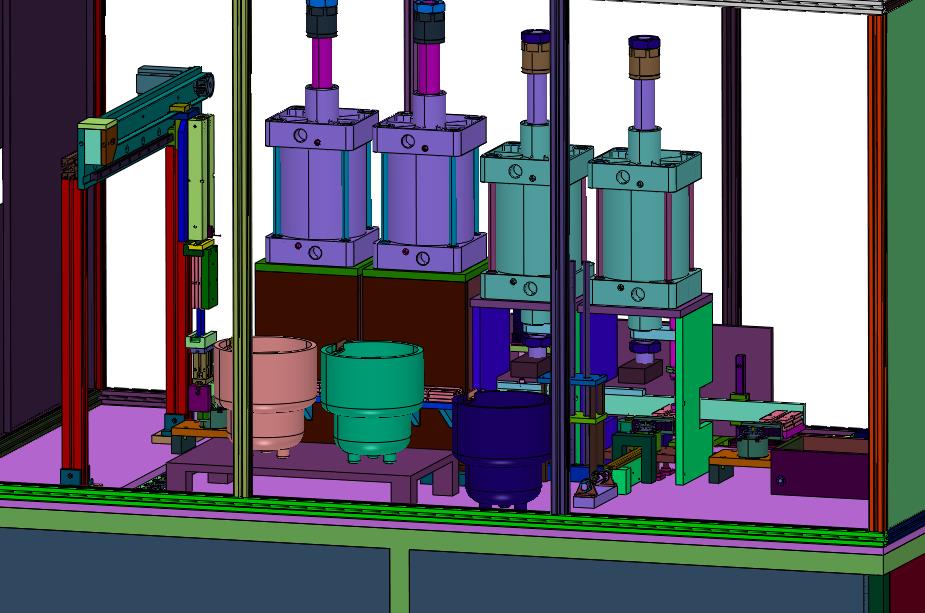 新能源电机轴承轴套压装线