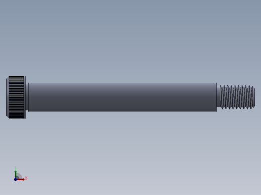 公制SH螺栓选择（DME）-SB DME PM10 x80.SLDPRT前视缩略图