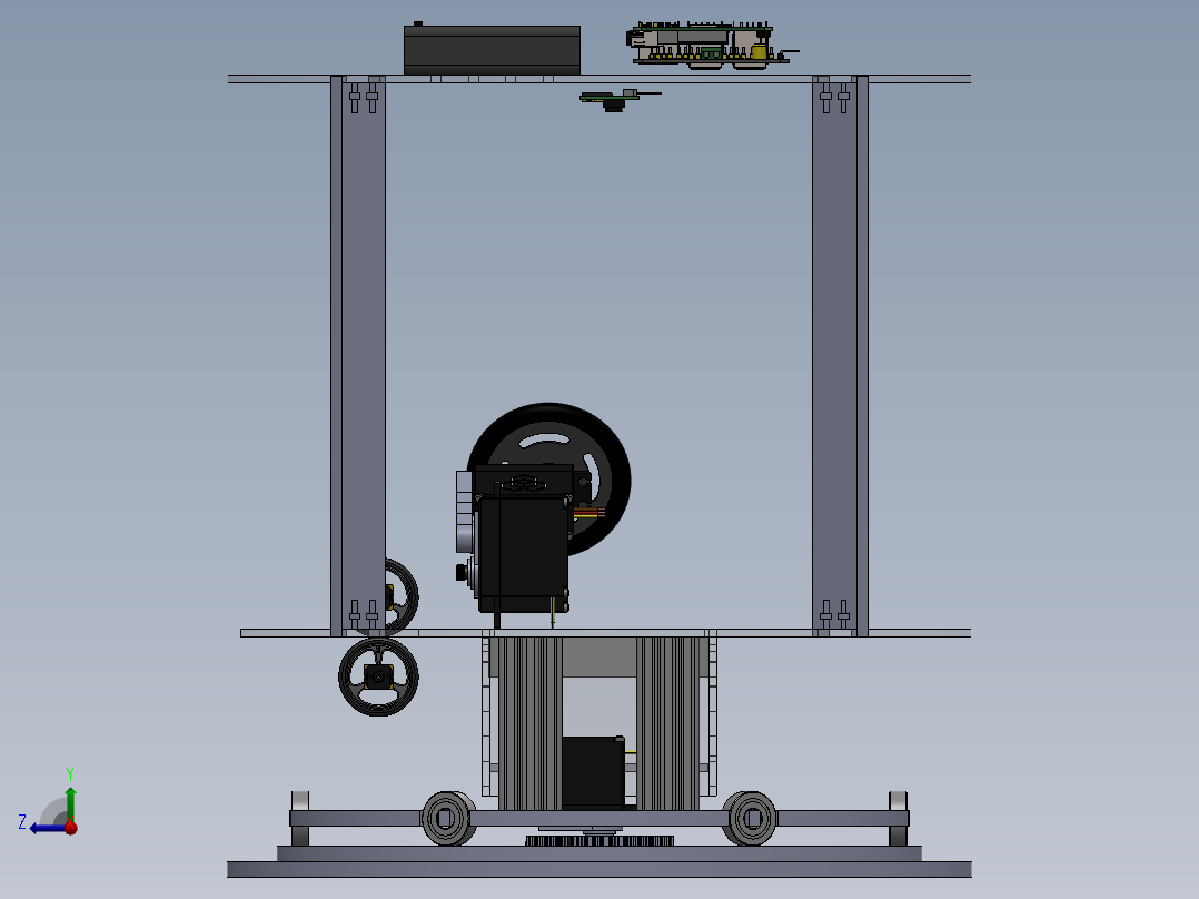 拉斯维加斯-卡牌自动分拣机右视图