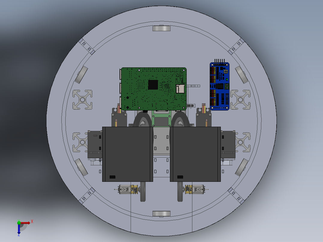 拉斯维加斯-卡牌自动分拣机俯视图