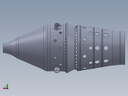 燃烧室模型图后视缩略图