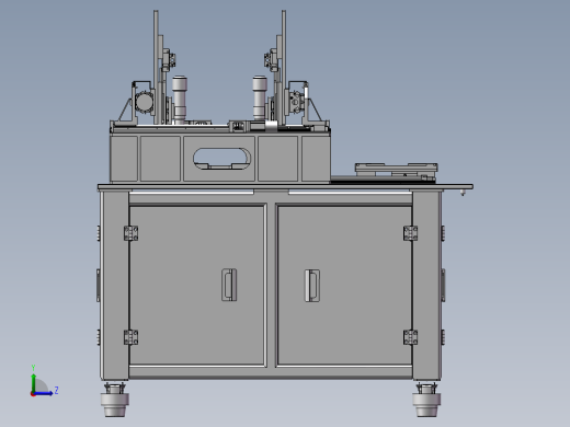 一台锁螺丝机左视缩略图