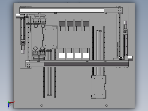 一台锁螺丝机俯视缩略图