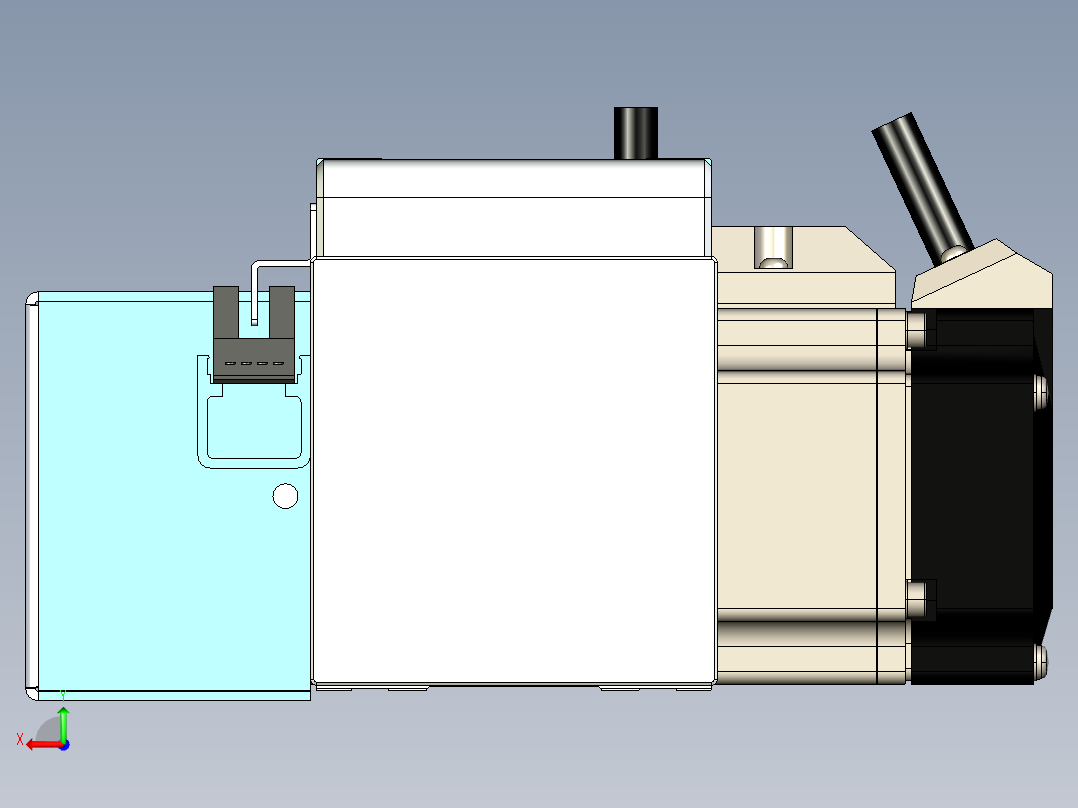 欧规系列-LB6A-L65-S1450-BL-ZP40-C3后视图