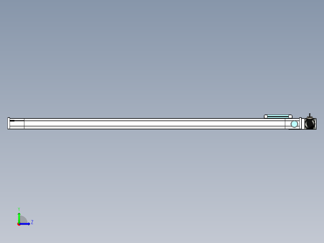 欧规系列-LB6A-L65-S1450-BL-ZP40-C3左视图