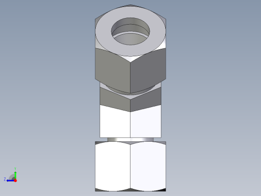 卡套式工业通用硬管接头EO_Swivel_nut_45_deg_elbow_EV12L71右视缩略图