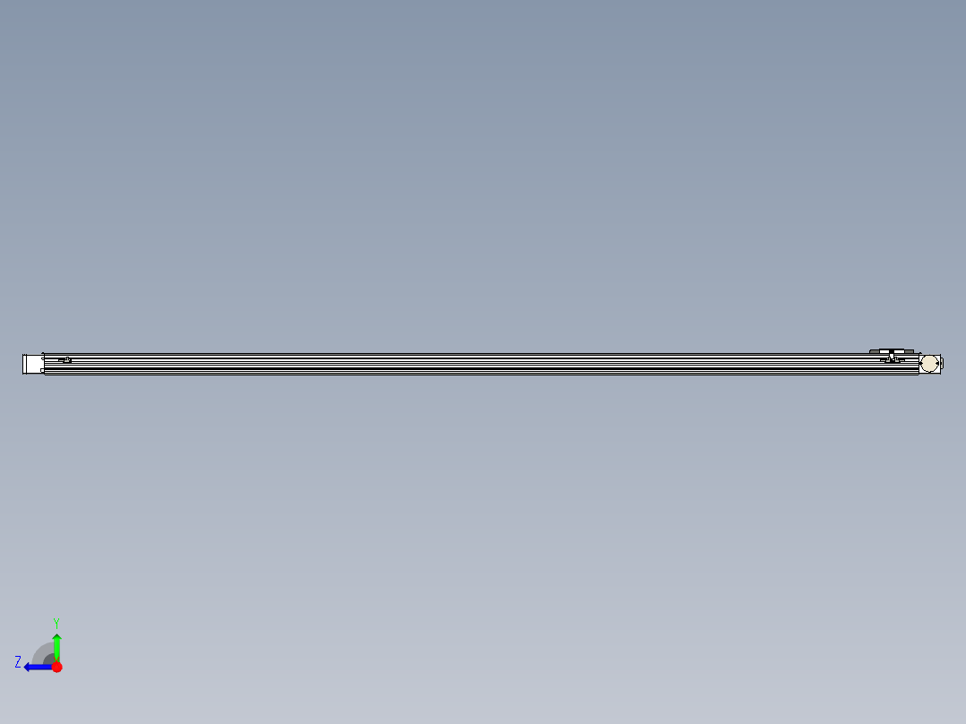 同步带滑台-欧规BC6-L120-S2600-L-P40-D3右视图
