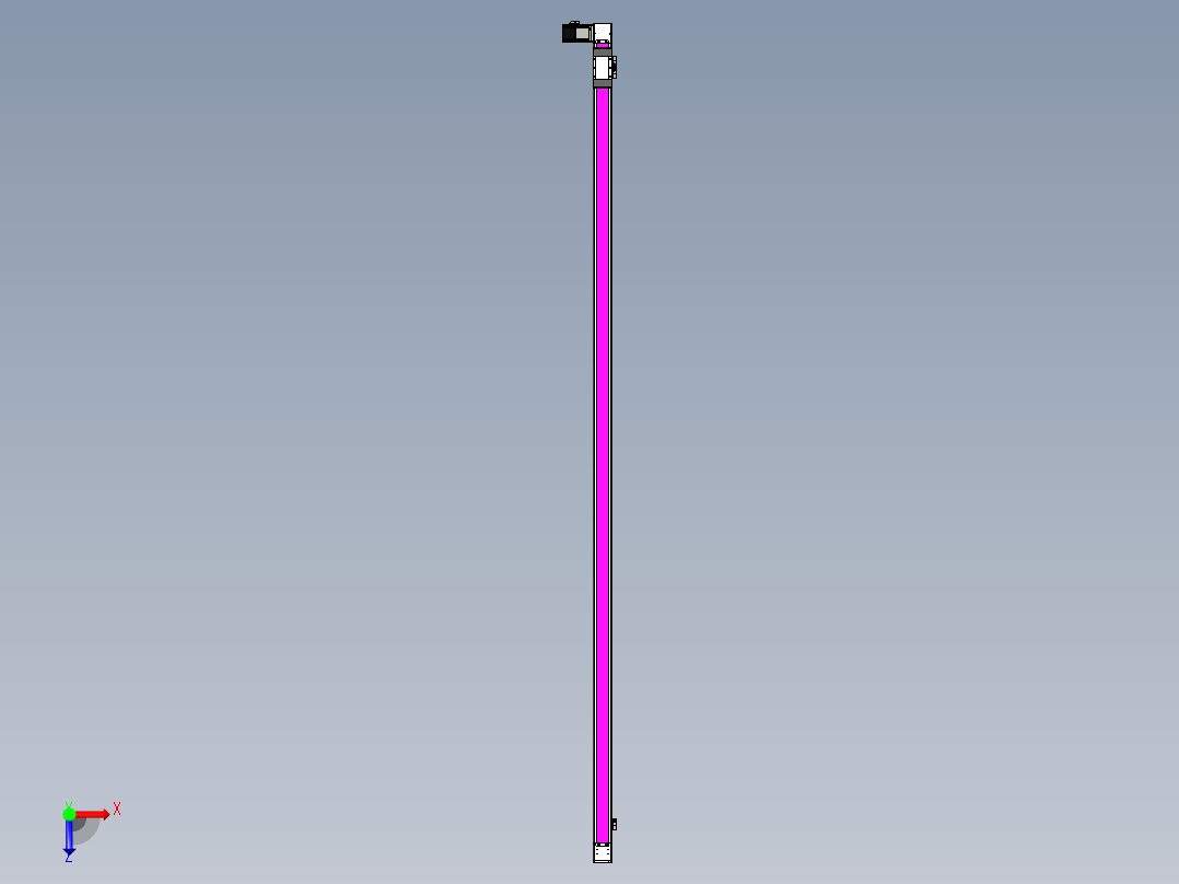 同步带滑台-欧规BC6-L120-S2600-L-P40-D3俯视图