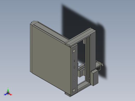 丝杆驱动桌面式平台A551-57步进版