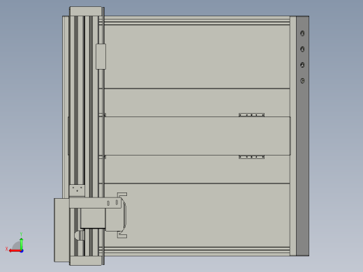 丝杆驱动桌面式平台A551-57步进版后视缩略图