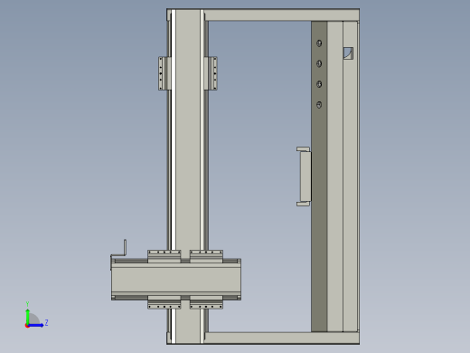 丝杆驱动桌面式平台A551-57步进版左视缩略图