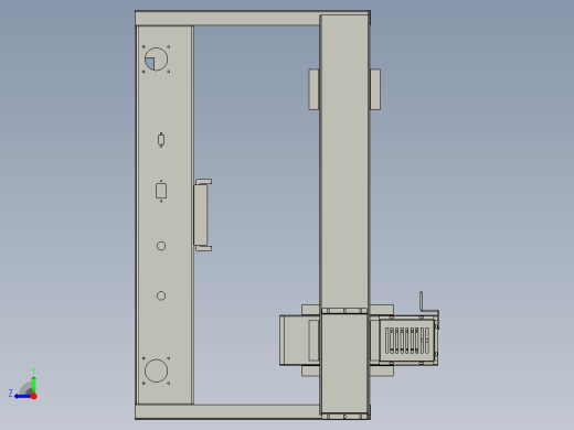 丝杆驱动桌面式平台A551-57步进版右视缩略图