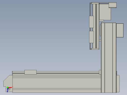 丝杆驱动桌面式平台A551-57步进版俯视缩略图