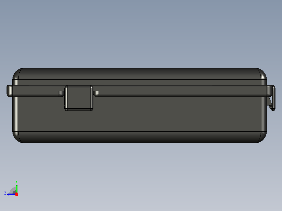 机械端止外壳右视图