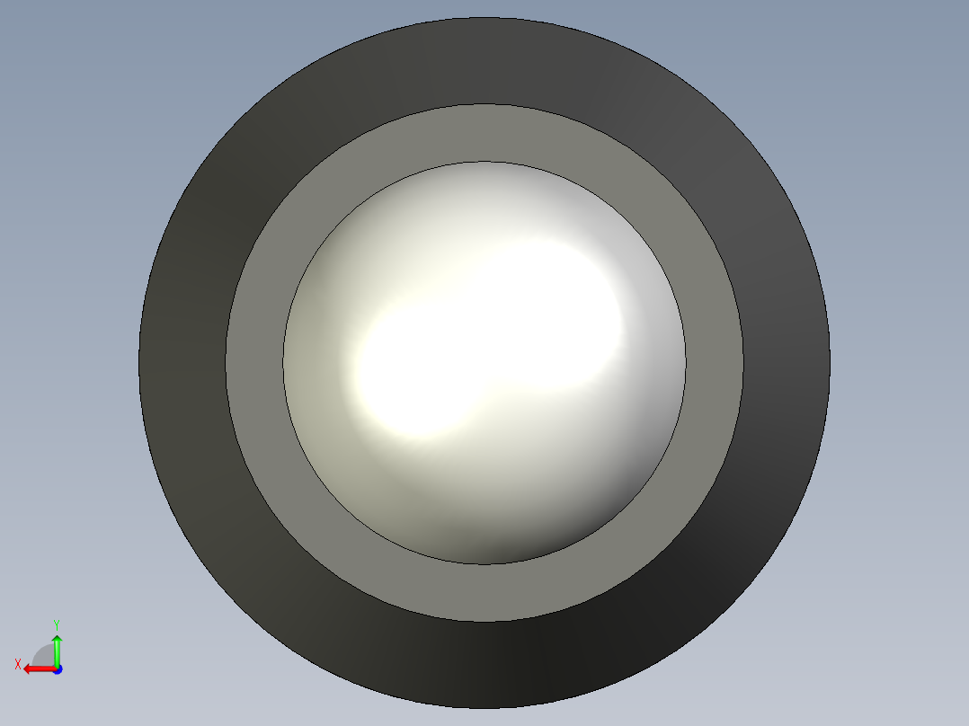 定位珠(一字型)MBP.SMBP-3D多系列多零件图纸模型后视图