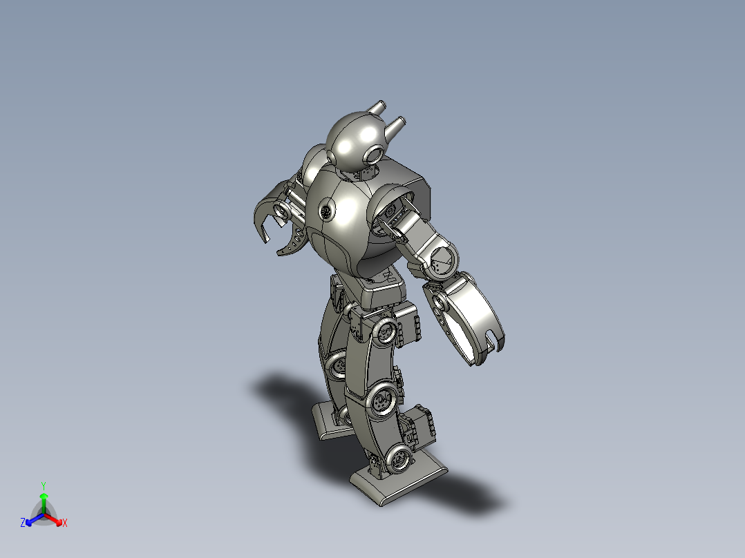 剪刀手机器人（结构复杂）